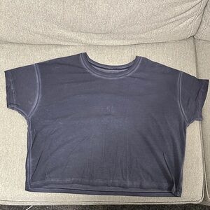 Lulu Lemon Cate’s Navy Blue T-Shirt